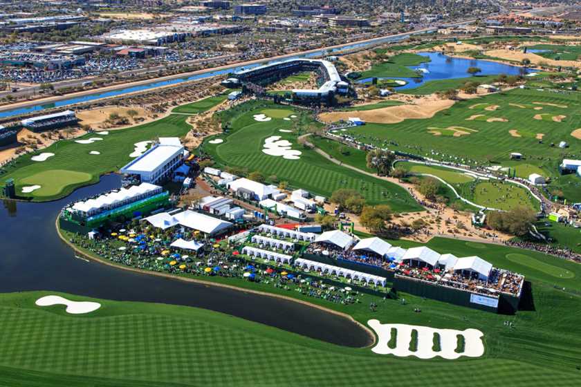 TPC Scottsdale under construction ahead of 2023 WM Phoenix Open